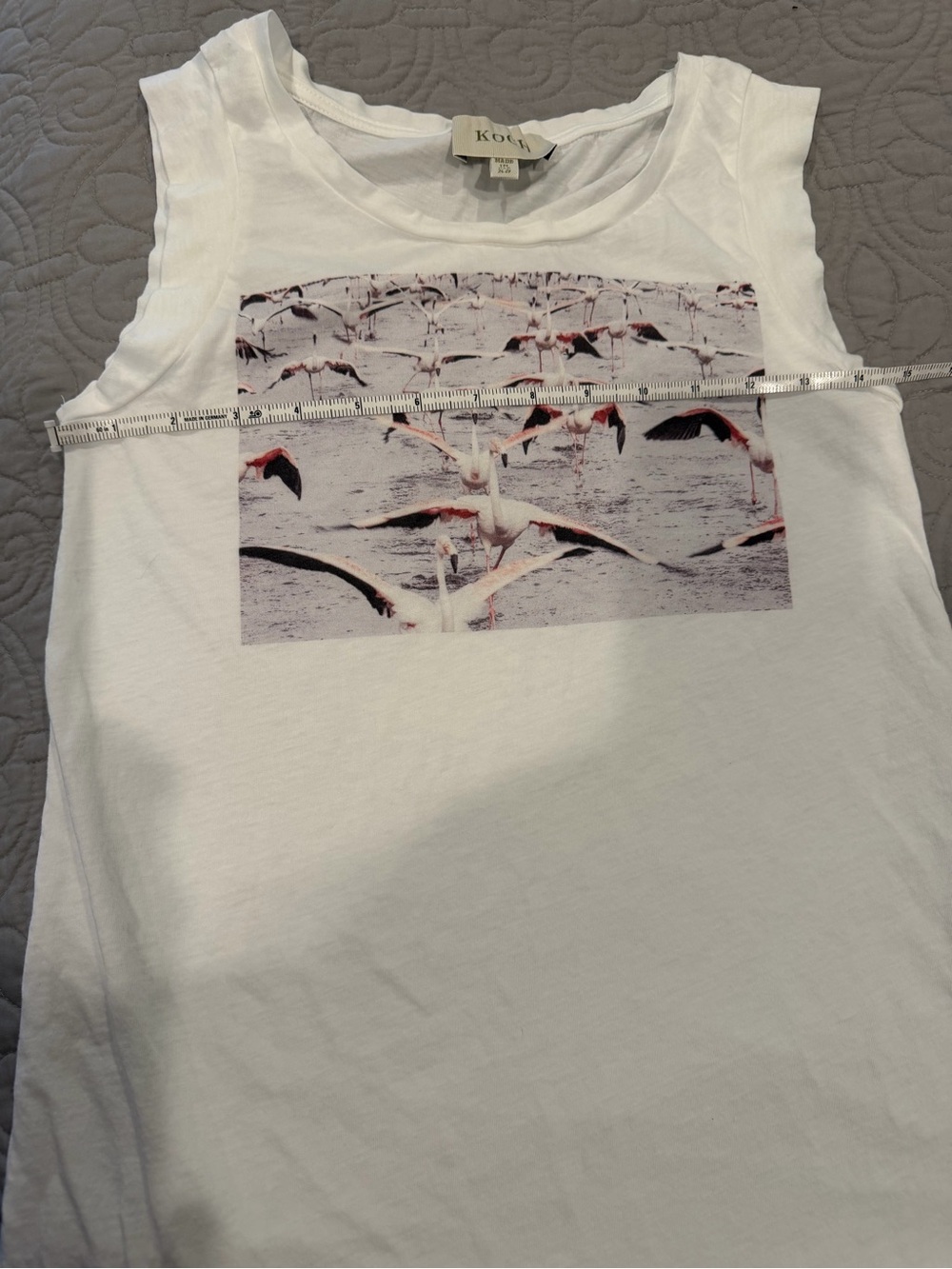 Koch Designer Cotton Tank Top - XS - Picture 4 of 7